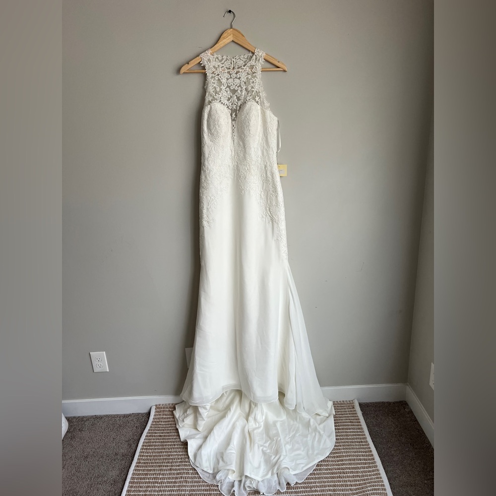 NWT Symphony Bridal White Wedding Dress (see video) - Size 12 unaltered